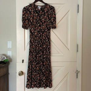 Vintage 1993 Express Floral Dress